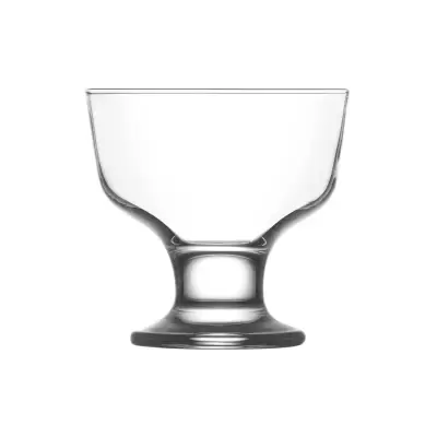 Set 6 cupe inghetata din sticla dess55 lav